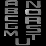 Bumper Insert Letters Polished Finish 1987-2004 Mustangs