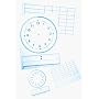 STUDENT TIME DRY-ERASE 5-SET BOARDS