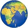 27 Inch Inflatable Topographical Globe