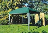 Pavillon de jardin pliable 3x3m vert foncé