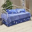 Hillsdale Betsy Metal Daybed in White Finish with Suspension Deck