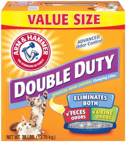 Arm & Hammer Double Duty Clumping Litter, 28-Pound
