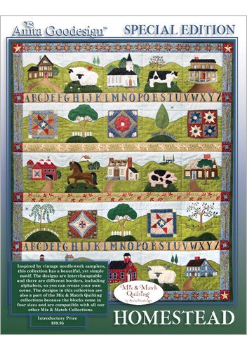 How do i get anita goodesign jessecmault homestead mix match quilting