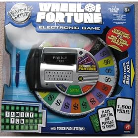 Wheel of Fortune Electronic Game, Platinum Edition by iToys