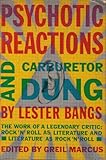 Psychotic reactions and carburetor dung