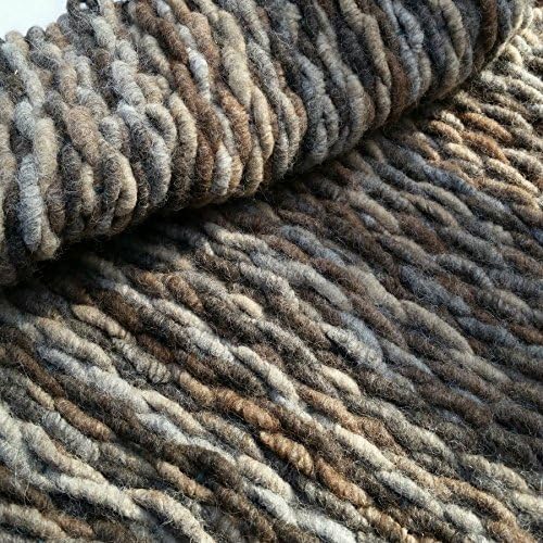 Alpaca Area Rug - Hand Woven Basket Weave Design