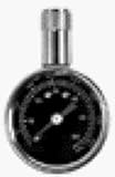 Custom Accessories 75588 Tire Gauge