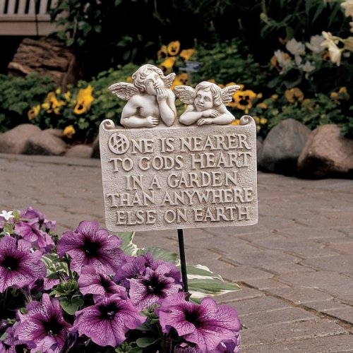 Raphaelian Angels Garden Ground Stake and Wall Plaque