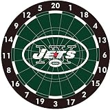 NFL New York Jets 12-Inch Paper Dart Board With Darts