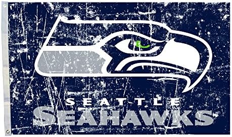 Custom NFL Seattle Seahawks Flag Team Logo 3-by-5 Foot