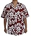 Hawaiian Men's Classic Flower Shirt