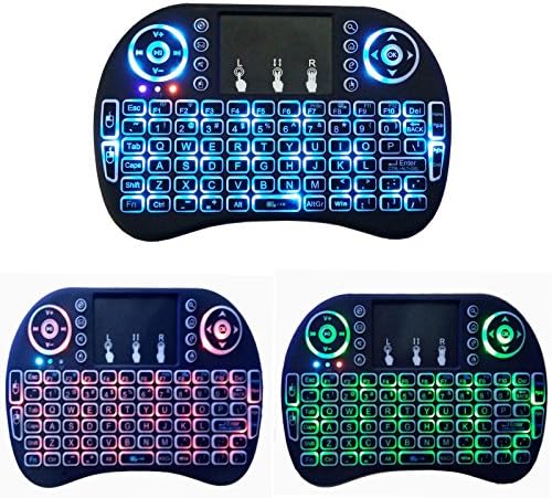 Riii8 10038-KKH Mini 2.4Ghz Wireless Touchpad Keyboard (Black)