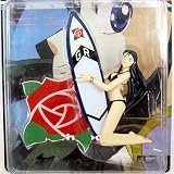Gin Rei Figure with Surfboard - Giant Robo Collectible Toy