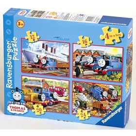 Thomas & Friends - 4 Puzzles in a Box