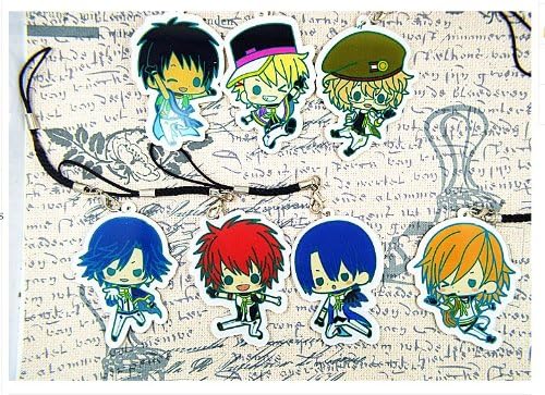Uta No Prince Sama Nanami Haruka Costume Anime Keychain Key Ring Rare New Japanese 11pcs/set