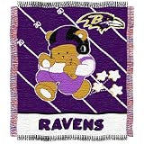 Baltimore Ravens Jacquard BABY Throw Blanket