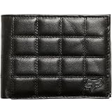 Fox Racing Sportswear Pinned Leather Mens Racewear Wallet - Black / One Size