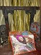 Christmas Gift - Sari Moti Indian Multi Orange Tapestry Throw Wall Hanging 60 X 40