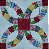 12 Double Wedding Ring Laser Quilt Block Acrylic 1 8 Templates by 