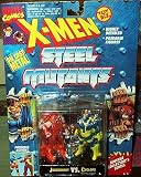 X-Men Steel Mutants Juggernaut vs. Cyclops Die Cast Action Figures