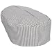 San Jamar H009 Poly Cotton Blend Pill Box Hat, X-Large, Hounds Tooth