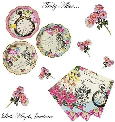 Truly Alice Napkin & Plates Bundle by Truly Alice
