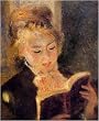 Artist Pierre Auguste Renoir Poster Print of Painting Girl Reading