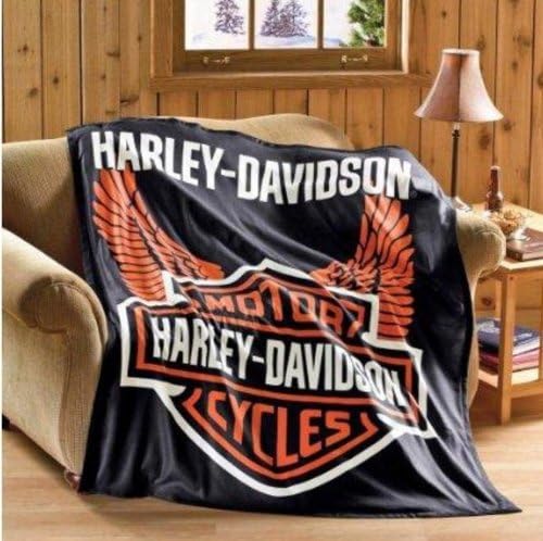 Throw Fleece By Harley Davidson