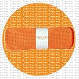 Yogitoes Skidless Premium Mat Size Yoga Towel (Orange)