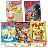 Flat Stanley Pack, 5 books, RRP £19.95 (Flat Stanley; Invisible Stanley; Stanley And The Magic Lamp; Stanley Flat Again; Stanley in Space).