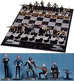 Limited Edition Star Trek Hand Painted Chess Set.