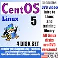 CentOS Linux, 4-disks DVD Set, Includes Introduction to Linux video-DVD, Linux... by DVDxDVD