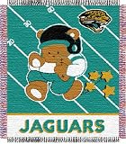 Jacksonville Jaguars Jacquard BABY Throw Blanket