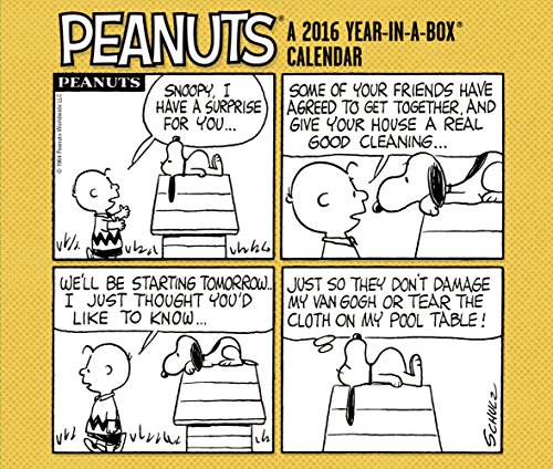 Peanuts Year-In-A-Box Calendar (2016)