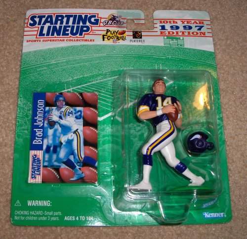 Childrens Toyshop  Toys : 1997 Brad Johnson NFL Starting Lineup Figure