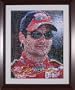 Jeff Gordon "The Rainbow Warrior" Framed Mosaic 16 - Framed NASCAR Photos, Plaques and Collages