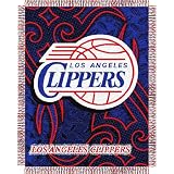 Los Angeles Clippers Jacquard Woven Throw Blanket