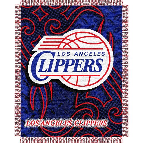 Northwest Los Angeles Clippers Acrylic 48X60 Throw 48 X 60