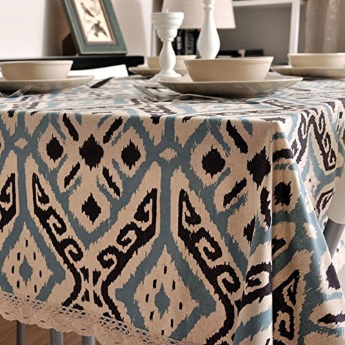 Diamond graffiti fabric tablecloth fabric lace/ table-cloth/ table/ table/ table/ cover towels-C 140x250cm(55x98inch)