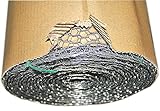 WAKI 亜鉛引鉄線亀甲金網 線径#20X10mm 910mm巾X30m長