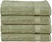 Utopia Towels 4 Piece Premium Hand Towels Set, 16 by 28 inches, 100% Ring Spun Cotton, Lightweight and Highly Absorbent Towels for Bathroom, Travel, Camp, Hotel, and Spa, Sage Green