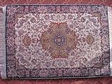 Miniatox Omied, Rug Mouse Pad, Brown, Red, Tan, 10.25