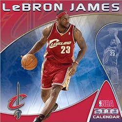 Lebron James 2009 12 x 12 Player Wall Calendar