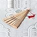 Topbeu Chinese Style Classic Handheld Folding Openwork Sandalwood Fan