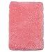 Contemporary Home Bath Rug - Poof of Pink (17x24")