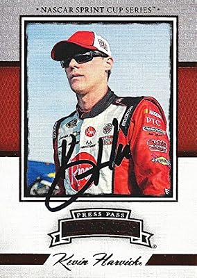 AUTOGRAPHED Kevin Harvick 2013 Press Pass LEGENDS (Budweiser Racing Team) Signed Collectible NASCAR Insert Trading Card with COA