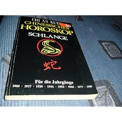 Chinesisches Horoskop. Schlange