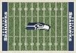 Seattle Seahawks 5' 4" x 7' 8" NFL Home Field Area Rug