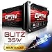 Blitz 35w HID Xenon Conversion Kit w/ Relay & Capacitors Bundle 9006 [6000K Lightning Blue] 2 Yr Warranty