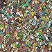 3mm Sequins Flat Round Deep Gold Lazersheen Reflective Metallic. Made in USA